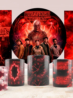 Arte Pronta Stranger Things