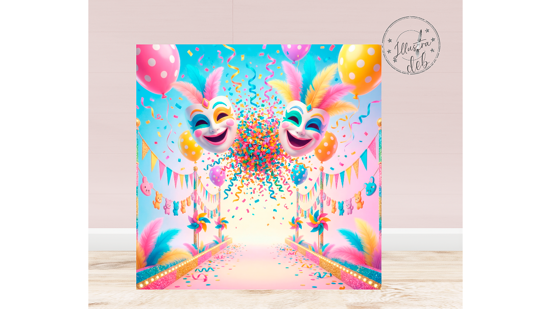 Arte Pronta Carnaval 3x3 2