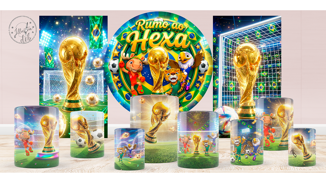 Arte Pronta Copa Mascotes 2026 1