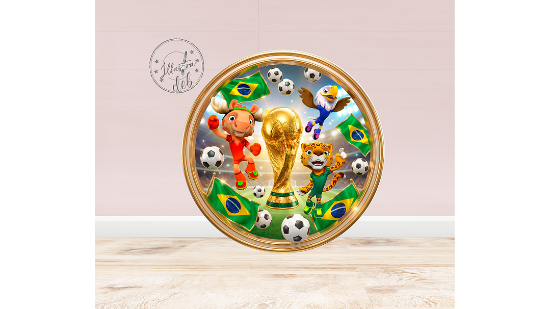 Arte Pronta Copa Mascotes 2026 1