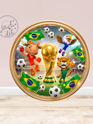 Arte Pronta Copa Mascotes 2026