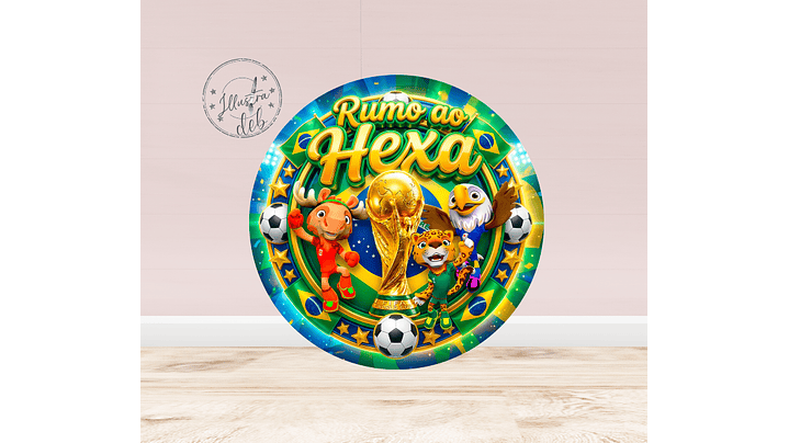 Arte Pronta Copa Mascotes 2026 2
