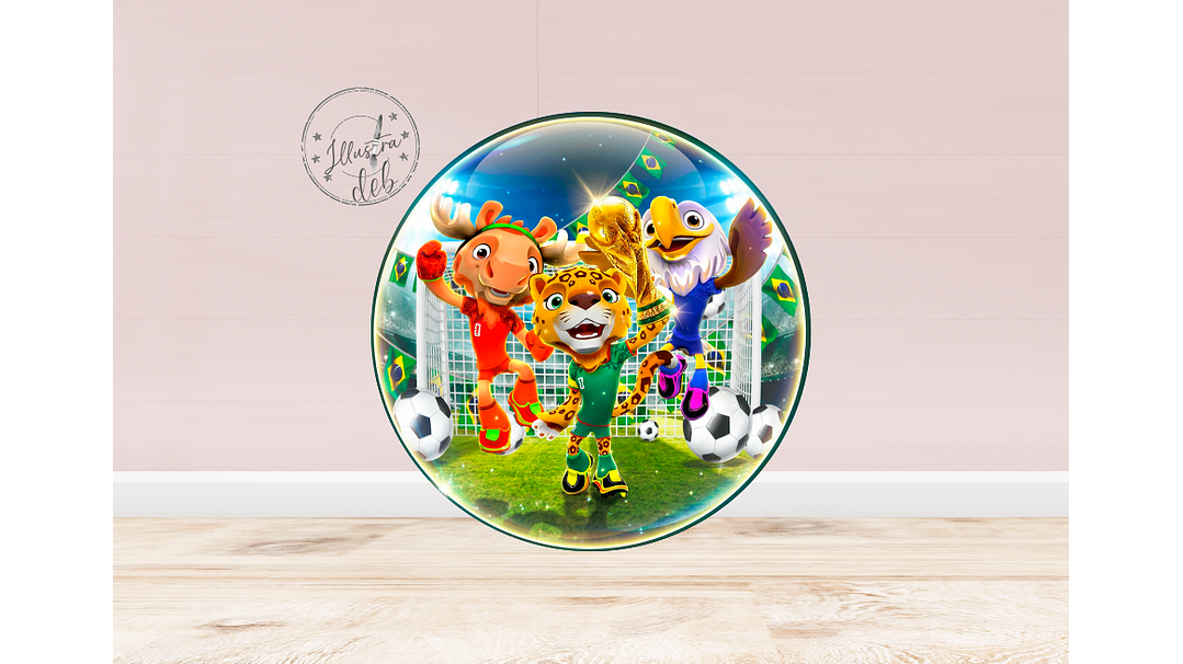 Arte Pronta Copa Mascotes 2026 5