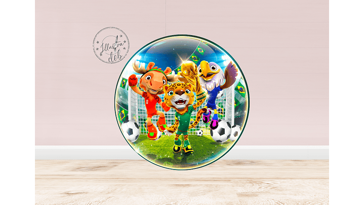 Arte Pronta Copa Mascotes 2026 5