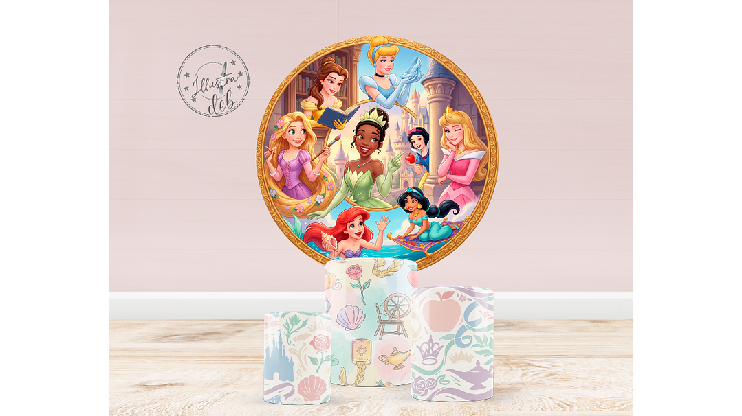 Arte Pronta Princesas 1