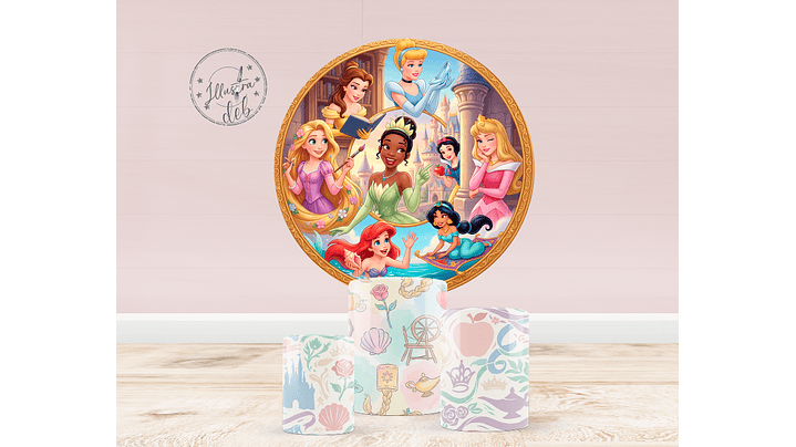 Arte Pronta Princesas 1