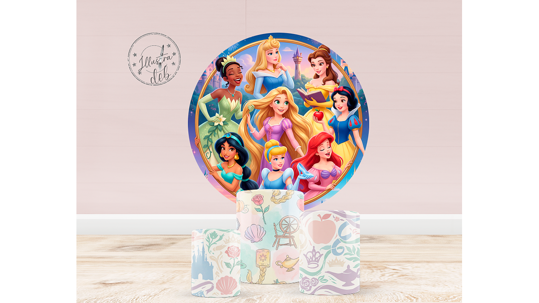 Arte Pronta Princesas 3