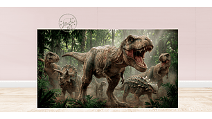 Arte Pronta Jurassic Park