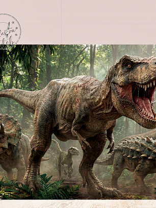 Arte Pronta Jurassic Park