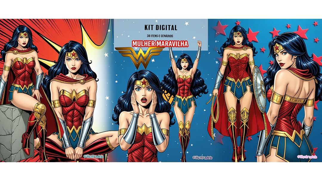 Mulher Maravilha Comic 1