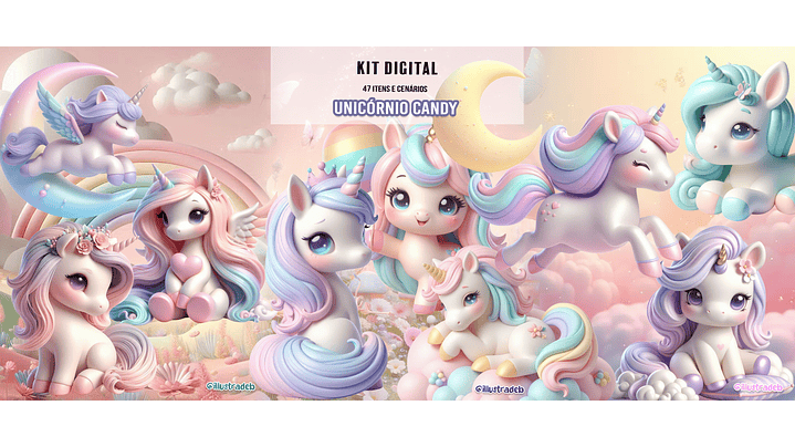 Unicórnio Candy 1