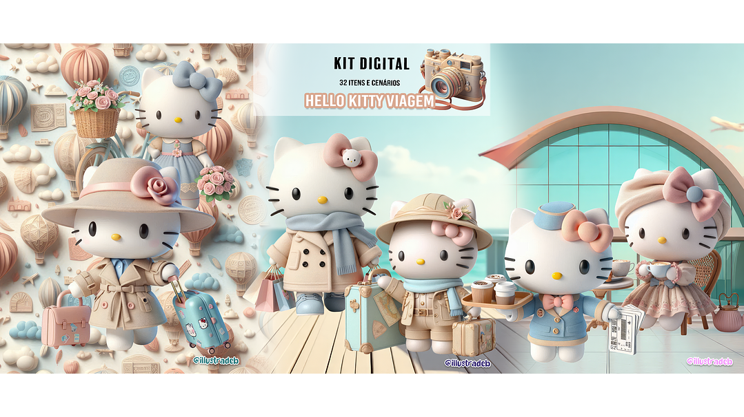 Hello Kitty Viagem 1