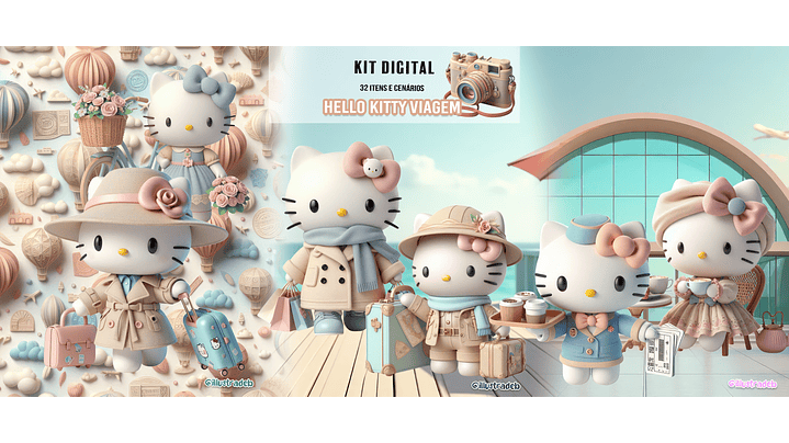 Hello Kitty Viagem 1
