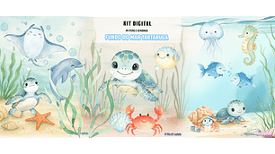 Fundo do Mar Tartaruga