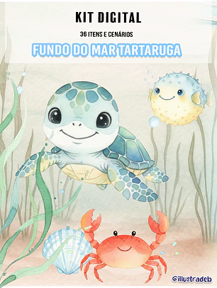 Fundo do Mar Tartaruga