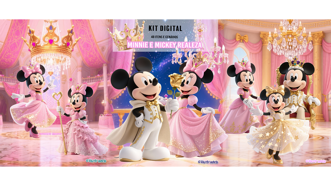 Mickey e Minnie Disney Realeza 1
