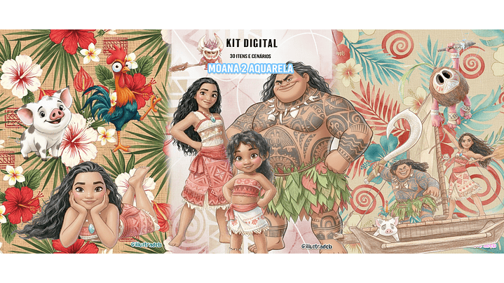 Moana 2 Aquarela 1