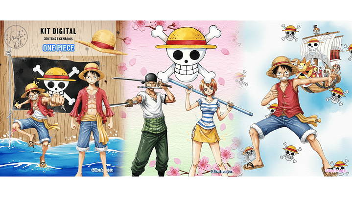 One Piece Aquarela 1
