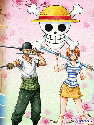 One Piece Aquarela