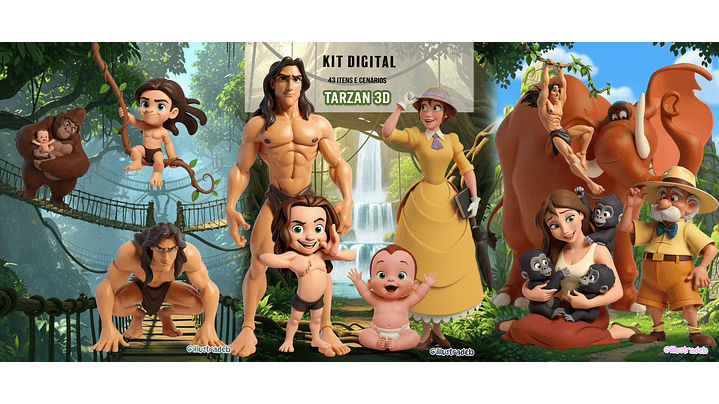 Tarzan 3D 1