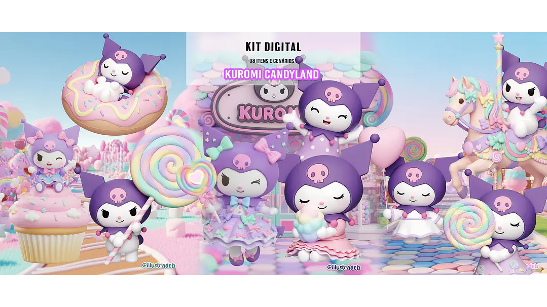 Kuromi Candyland 1