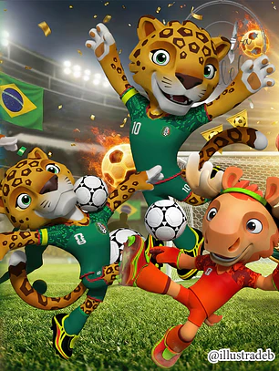 Mascotes Copa 2026