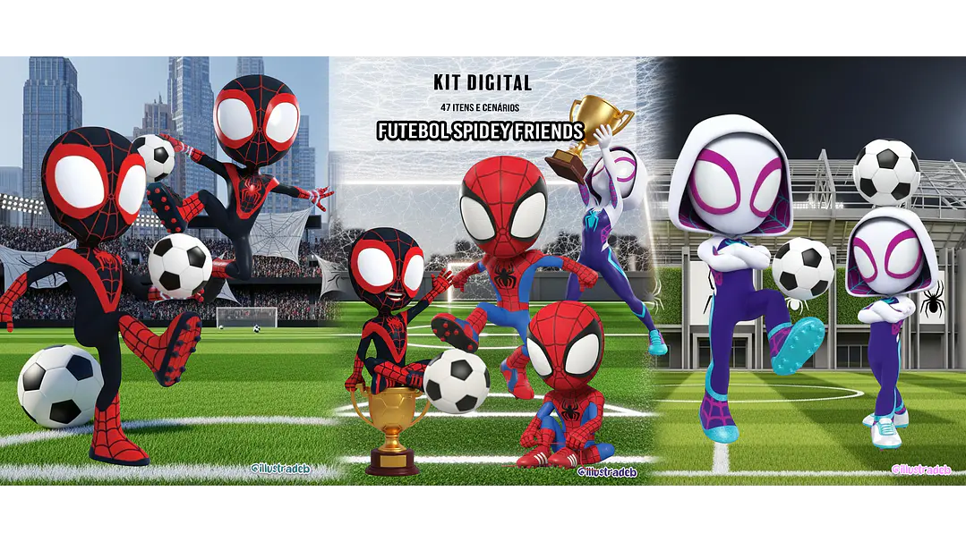 Futebol Spidey Friends 1