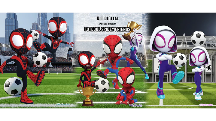Futebol Spidey Friends 1