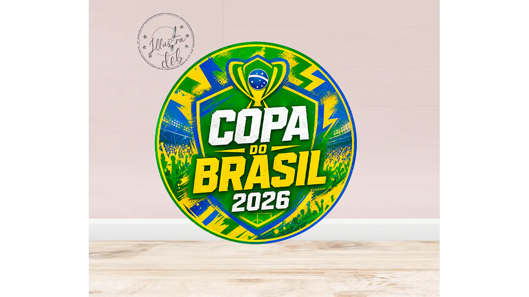Arte Redondo Copa Brasil 2026 1