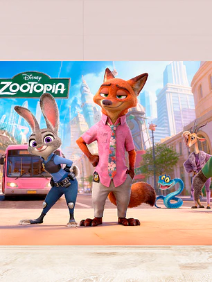 Arte Pronta Zootopia