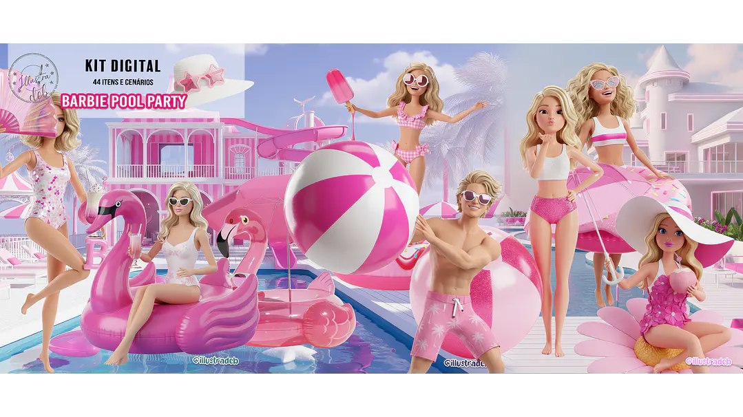 Barbie Pool Party 1