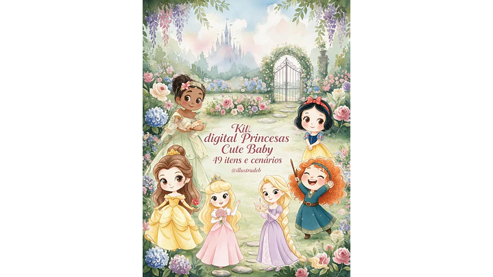 Princesas Baby Cute 1