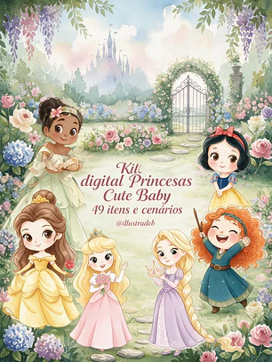 Princesas Baby Cute