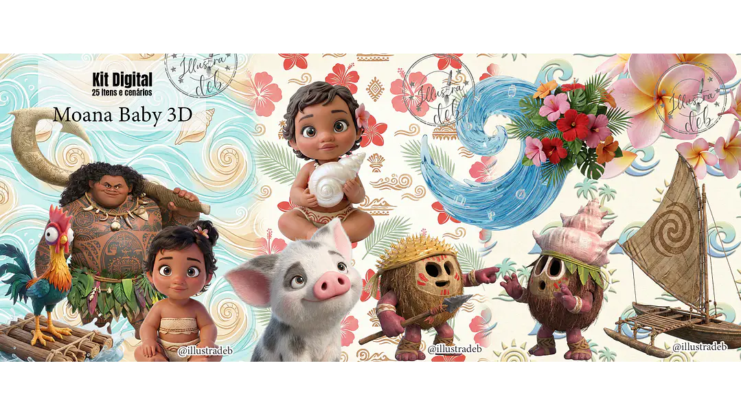 Moana Baby 3D 1