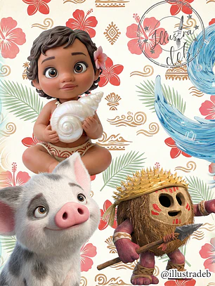 Moana Baby 3D