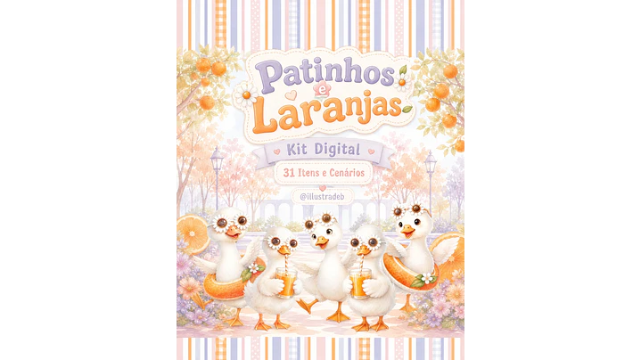 Patinhos Patos e Laranja 1