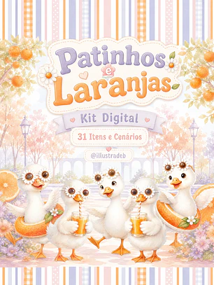 Patinhos Patos e Laranja