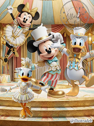 Disney Circo Branco Candy