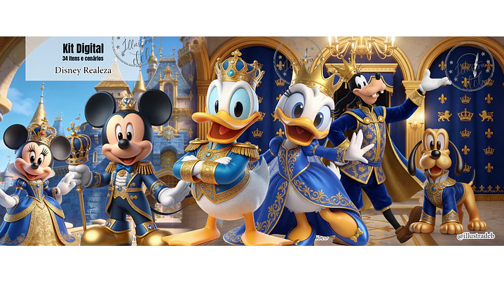 Disney Realeza Azul 1