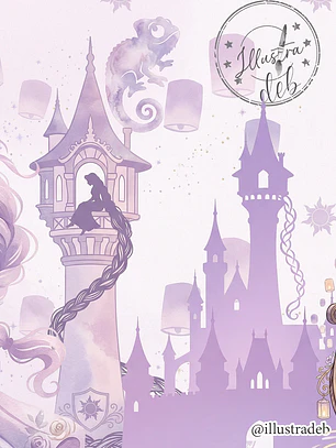 Rapunzel Silhueta