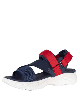 Sandalia Niña Navy/Red Fagus