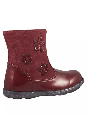 Botin Niña Burgundy