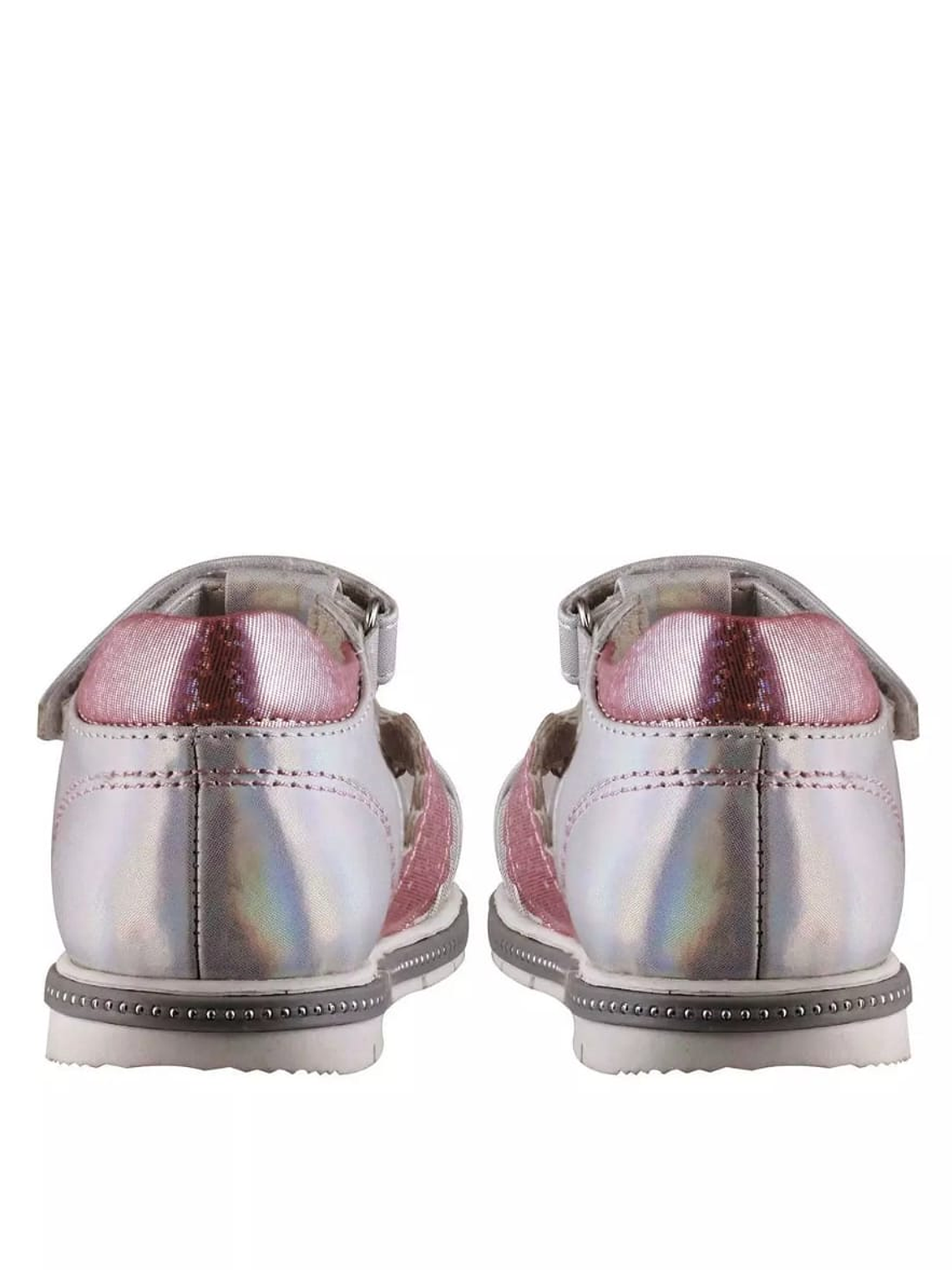 Sandalia Silver Pink 6
