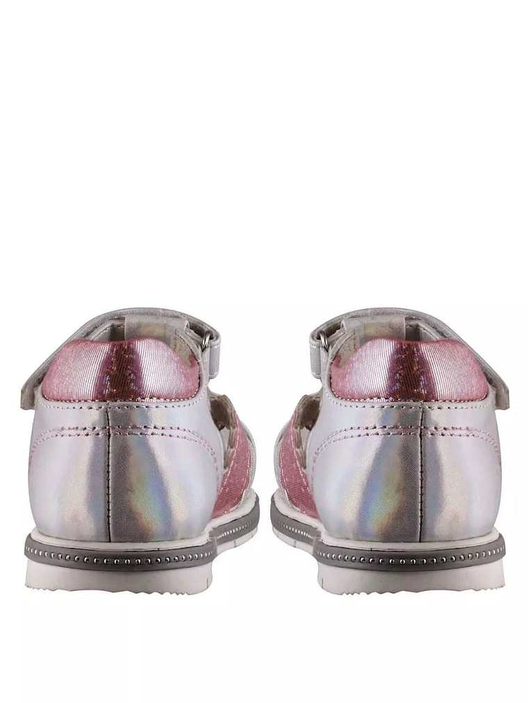 Sandalia Silver Pink 6