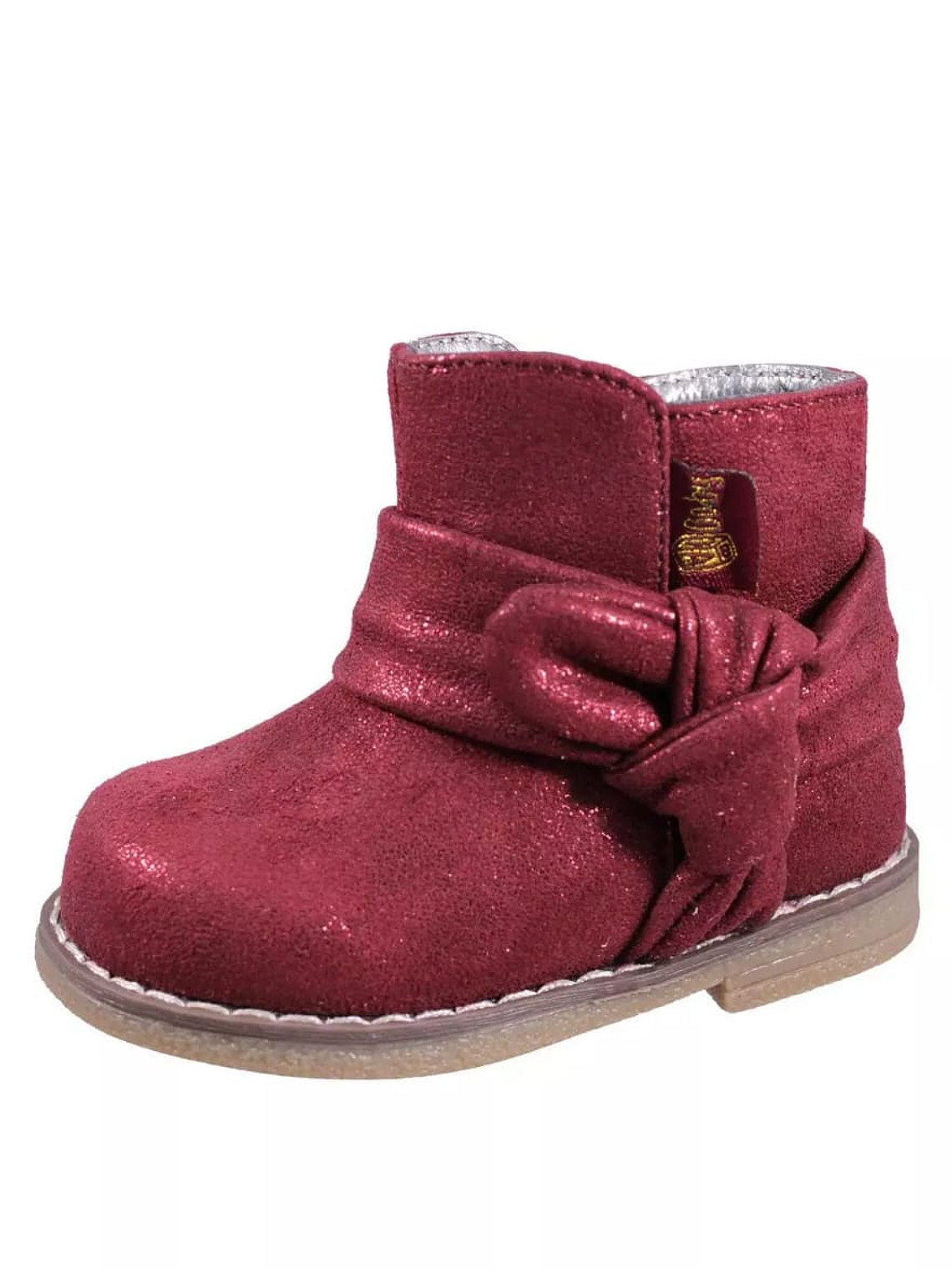 Botin Niña Burgundy 3
