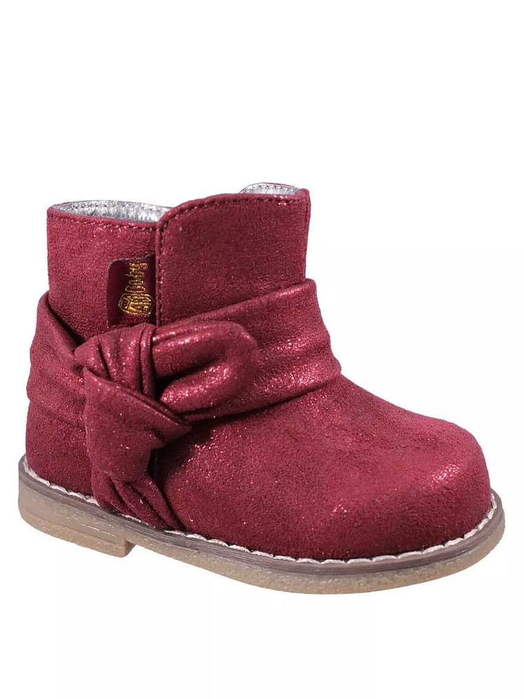 Botin Niña Burgundy 5