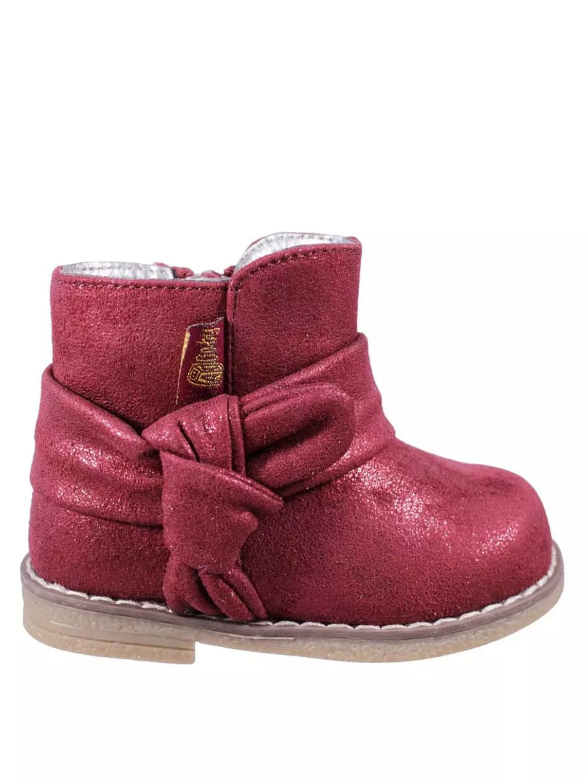 Botin Niña Burgundy 7