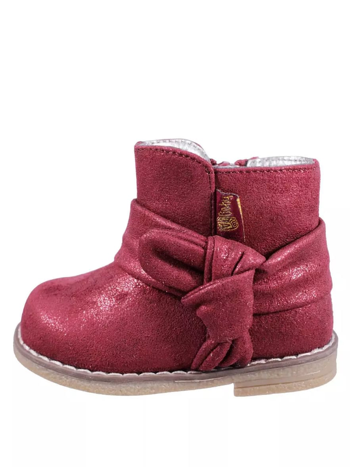 Botin Niña Burgundy 8