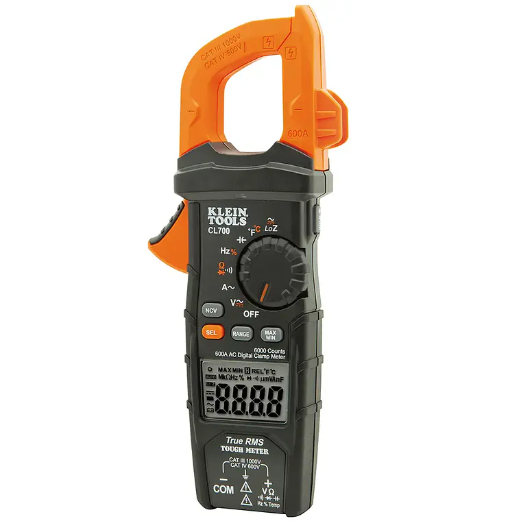 AMPERIMETRO DE TENAZA 600A AC (CL700)(CL1000) 1