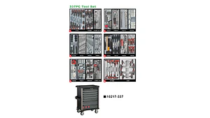MUEBLE 7 GAVETAS, 337 HERRAMIENTAS (10217R-337)